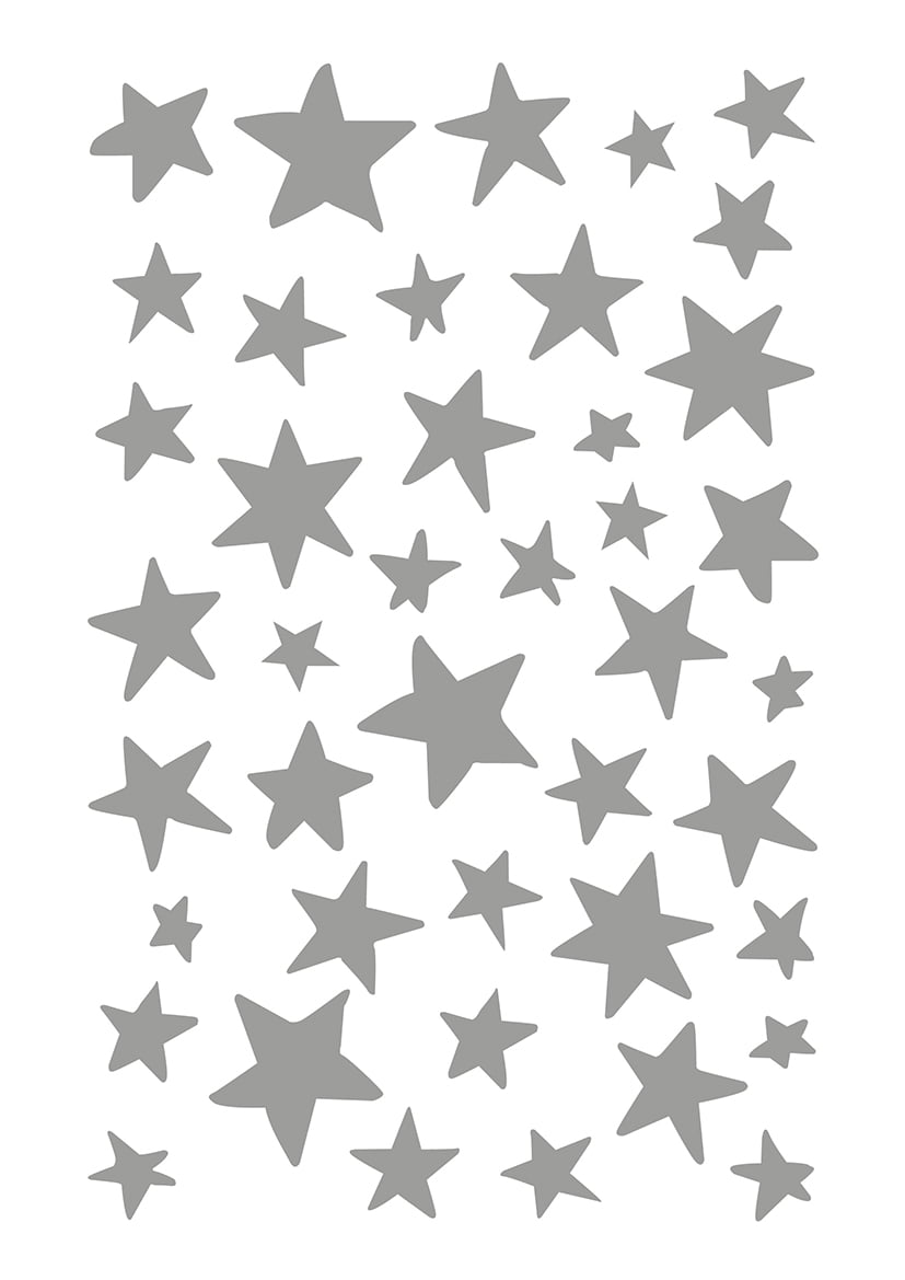 vinilo-deco-cuarto-bebes-gris-estrellas-stars