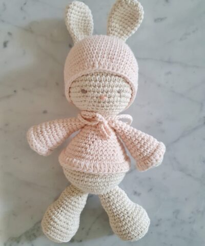 MUÑECO DE APEGO AMIGURUMI A CROCHET